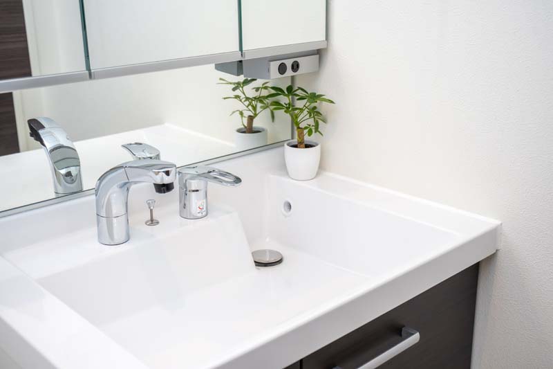 洗面所クリーニング